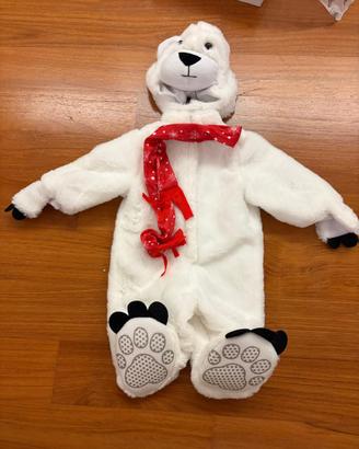 Costume carnevale orso polare