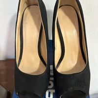 Scarpe tacco nero