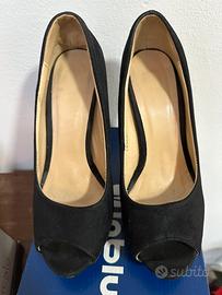 Scarpe tacco nero