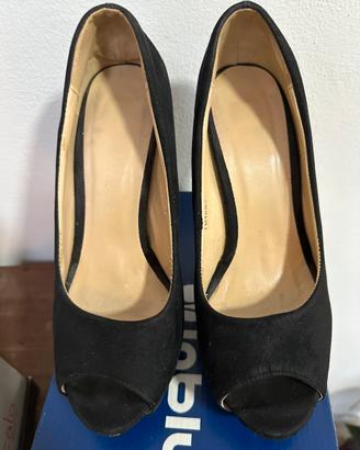 Scarpe tacco nero
