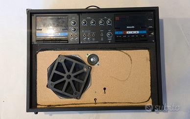 amplificatore philips Dual Cassette Recorder Ampli
