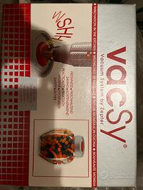 vacSy sottovuoto 2 vasi dedro vetro Zepter