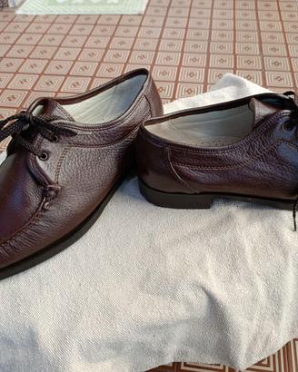 SCARPE UOMO invernali IN PELLE Mis. 42 NUOVE