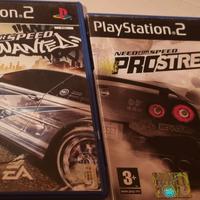 ps2 need for speed most wanted + prostreet