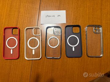 Cover Iphone 15 - n. 5 pezzi