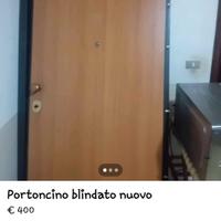 portoncino blindato 