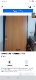 portoncino blindato 