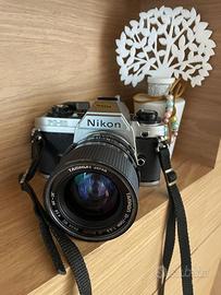 NIKON FG-20 con 35-70mm 1:3.5 fisso!