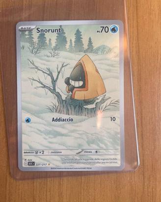 Pokémon Snorunt 227 Ascesa Eroica Italiano Near Mi