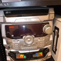stereo CD, radio completo di casse
