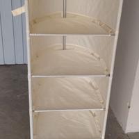 Portatutto scarpiera in tela smontabile