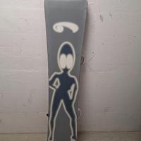 Tavola snowboard Blackhole + attacchi originali