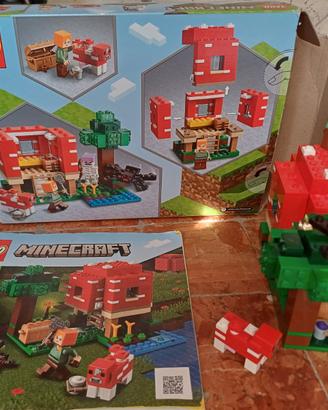 Lego minecraft La casa dei funghi 21179