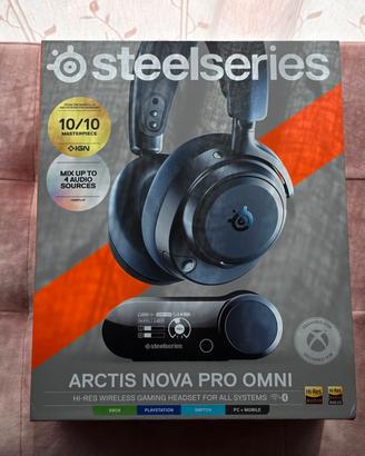 SteelSeries Arctis Nova Pro Omni cuffie da gaming