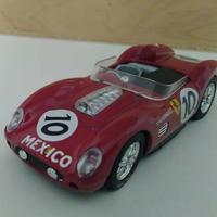 Ferrari 250 TRS #10 Nascar Trophy Race 1960 rossa 