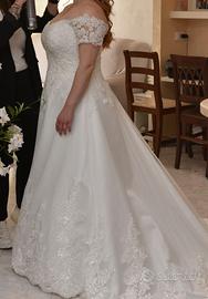Abito da sposa bianco taglia 48
