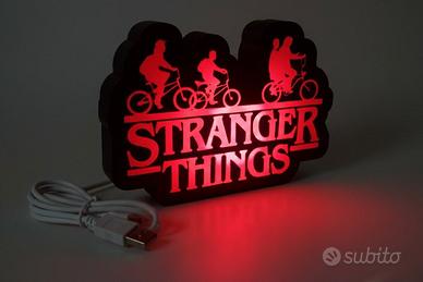 Lightbox omaggio a Stranger Things, lampada USB