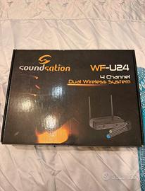 Microfoni wireless Soundsation WF-U24