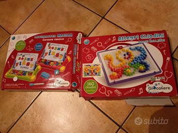 lavagnetta magica e allegri chiodini