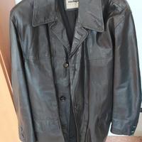 Giacca in pelle da uomo taglia 54