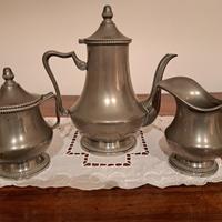Servizio da The vintage in peltro marcato 95%
