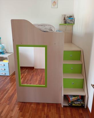 letto soppalco moretti 