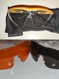 Occhiali SwissEye Raptor Pro con panni antifog