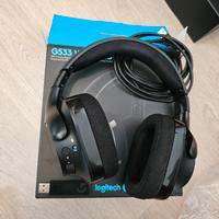 Logitech G533 Cuffie Gaming Wireless con Microfono