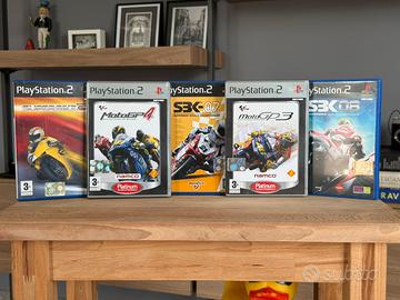 Lotto 5 Giochi PS2 PlayStation 2 Moto /MotoGP /SBK