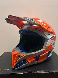 Casco Airoh Aviator 3 Spin Orange Fluo Matt