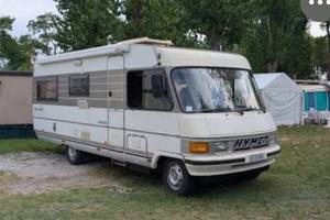 CAMPER HYMER 6 POSTI FIAT 2.5 TD ANNO 1990 KM11000
