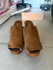 Scarpe estive con tacchi