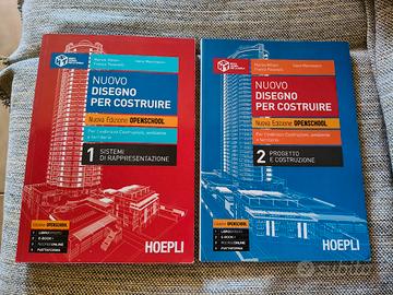 "Nuovo Disegno per Costruire (1 e 2)" - HOEPLI