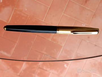 Penna stilografica vintage AURORA, in oro