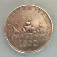 Moneta da 500 lire in argento 