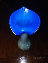 Vaso vintage vetro murano