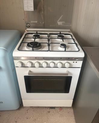 Cucina gas Glem 4 fuochi forno gas o elettrico
