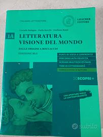 1A letteratura visione del mondo , dalle origini a