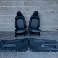 Sedili grigi Fiat Grande Punto van 3 porte 2014