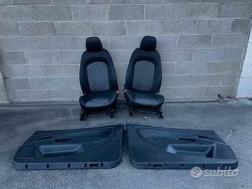 Sedili grigi Fiat Grande Punto van 3 porte 2014