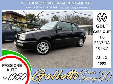 VW Golf Cabriolet 1.6 benzina 101cv