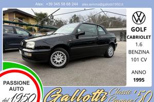 VW Golf Cabriolet 1.6 benzina 101cv