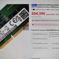 memorie Samsung sodimm ddr5 sodimm