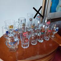 Set 15 bicchieri di vari brand