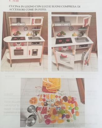 cucina in legno 