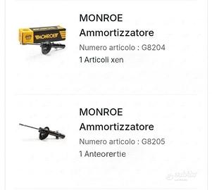 ammortizzatore autovettura