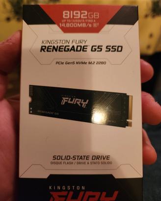 ssd nvme 8tb 14800 mb/s gen5+ nuovo