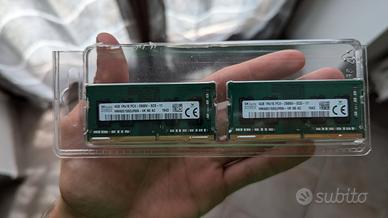 RAM (2x4GB) DDR4 PC4- 21300 2666MHZ Non-ECC SODIMM