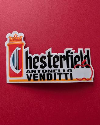 Adesivo Chesterfield Antonello Venditti