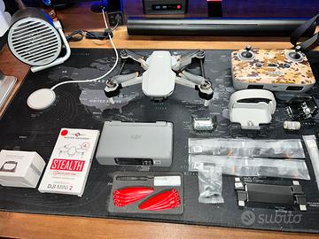 Dji mini 2 combo super accessori